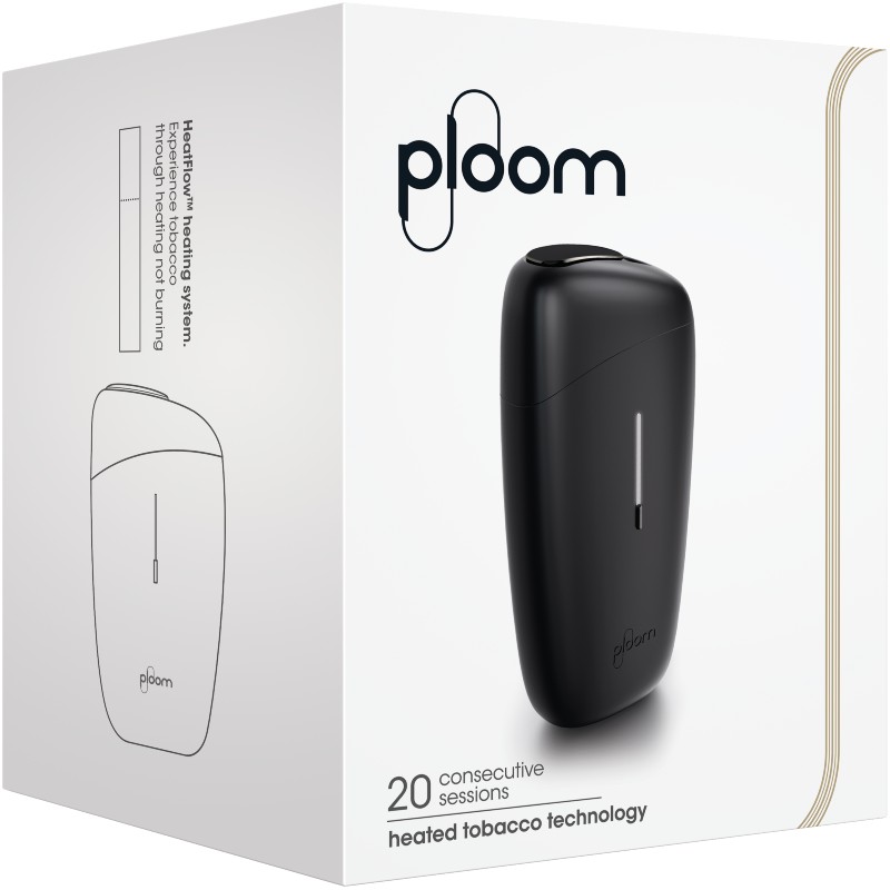 New Ploom X Advanced Starter Kit Heated Tobacco Kit in NAVY BLUE with